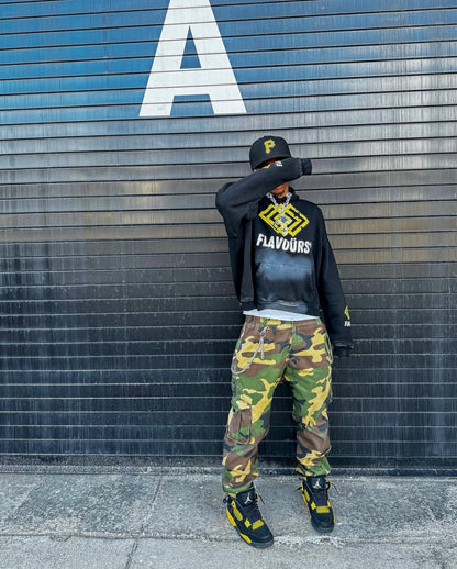 Diamond Logo Hoodie Black