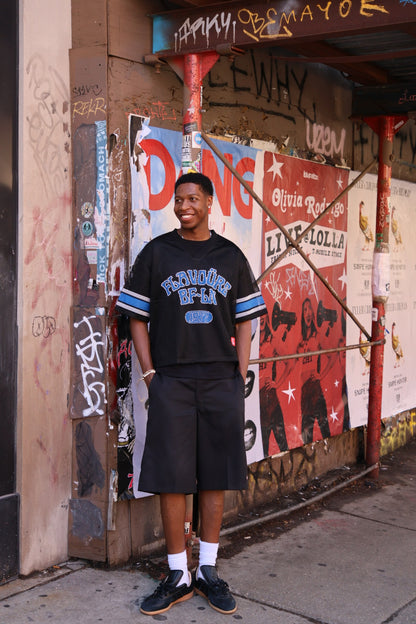 Black & Carolina Blue Jersey